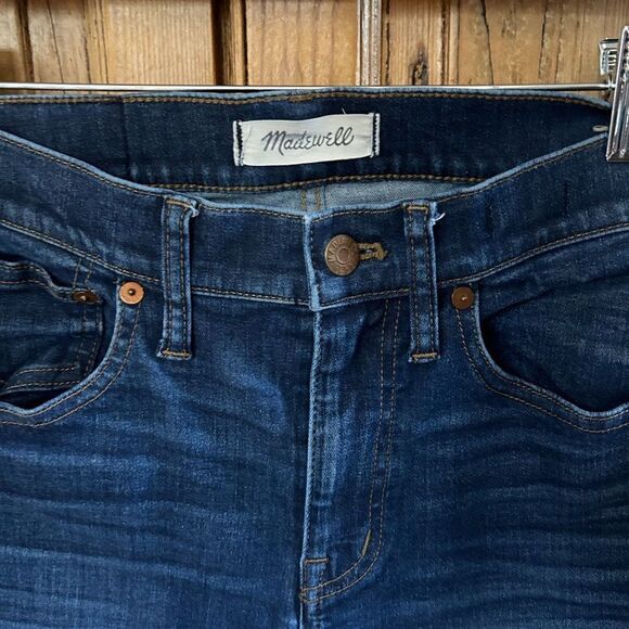 Madewell‎ 27 Tall 9" High Riser Skinny Skinny Jeans Denim Medium Wash - Picture 5 of 12